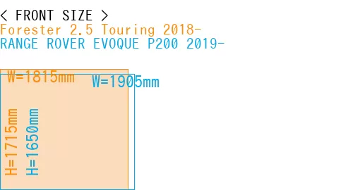 #Forester 2.5 Touring 2018- + RANGE ROVER EVOQUE P200 2019-
